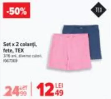 Set x 2 colanti, fete, 3/16 ani