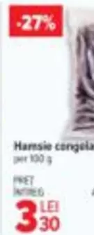 Hamsie congelata