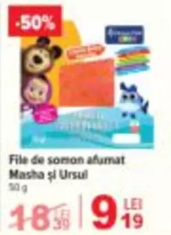 File de somon afumat