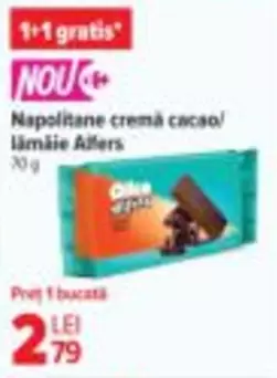 Napolitane cremă cacao/lămâie