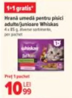 Hrana umeda pentru pisici adulte/junioare