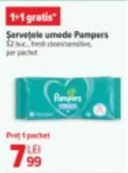 Pampers - Servetele umede