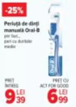 Periuta de dinti manuala