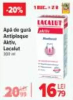 Apă de gură Antiplaque Aktiv