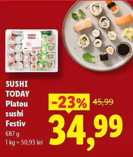 Platou sushi Festiv