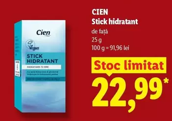 Stick hidratant