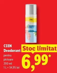 Deodorant pentru picioare