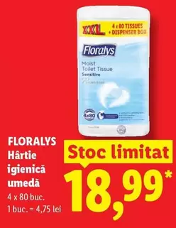 Hârtie igienică umedă