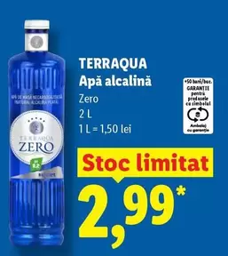 Apă alcalină Zero