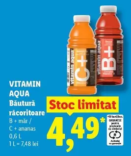 Vitamin Aqua - VITAMIN AQUA Băutură răcoritoare