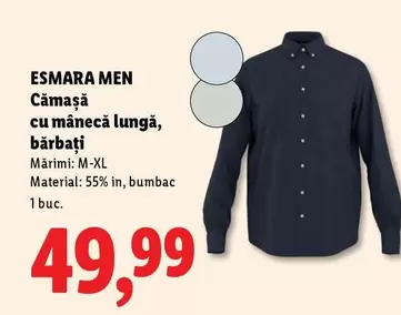 Cămașă cu mânecă lungă
