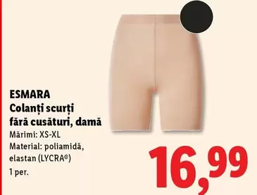 Colanți scurți fără cusături