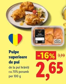 Pulpe superioare de pui