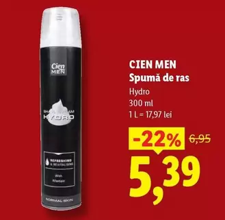 Spumă de ras Hydro