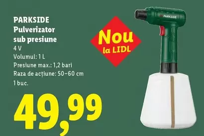 Pulverizator sub presiune
