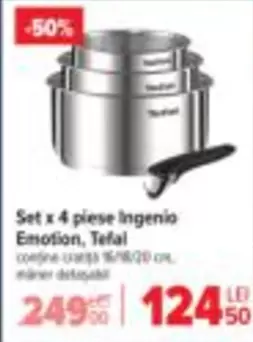 Tefal - Set x 4 piese Ingenio Emotion