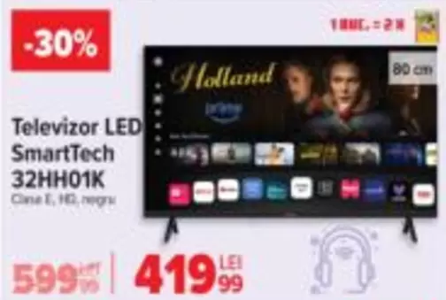 Televizor LED SmartTech 32HH01K