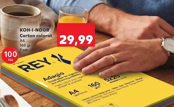 Carton colorat A4