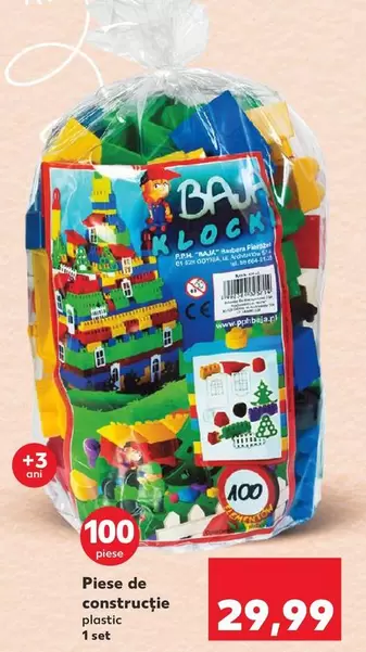 Piese de construcție plastic