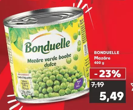 Mazăre verde boabe dulce