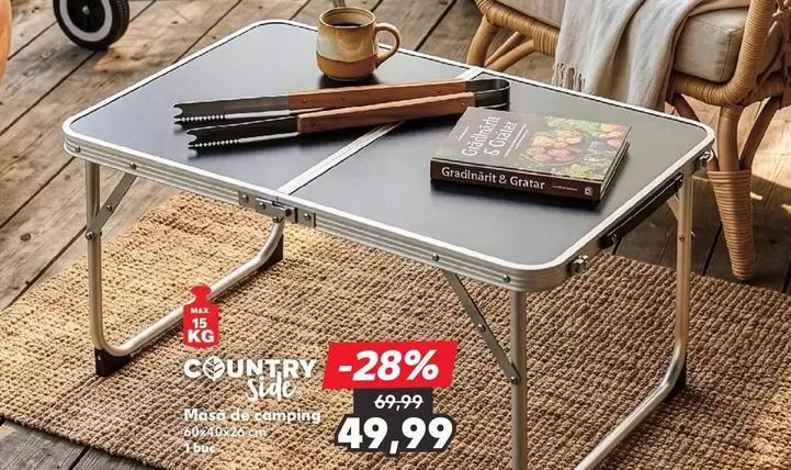 Mesa de camping