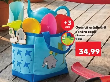 Geantă grădinărit pentru copii