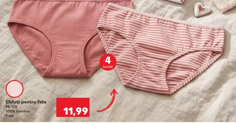Chiloți pentru fete