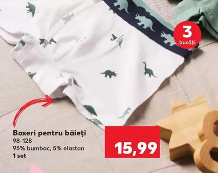 Boxeri pentru băieți 98-128