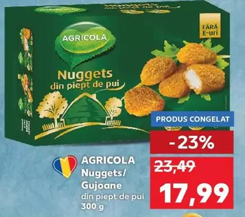 Nuggets din piept de pui