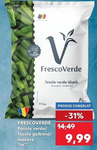 Fasole verde taiata