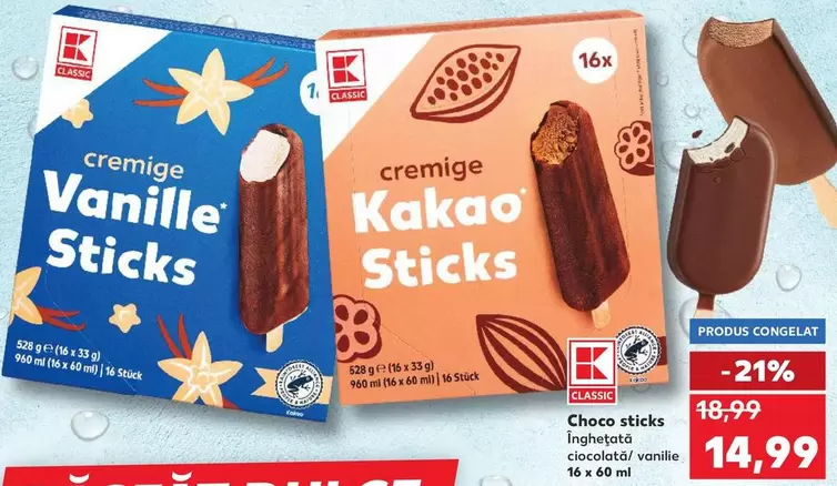 Choco sticks