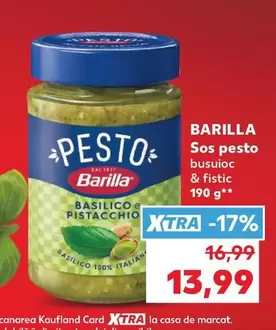 Sos pesto busuioic & fistic