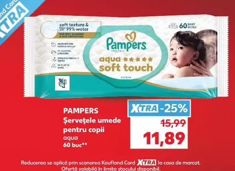 Pampers - Șervețele umede pentru copii