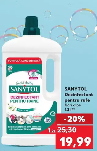 Dezinfectant pentru rufe