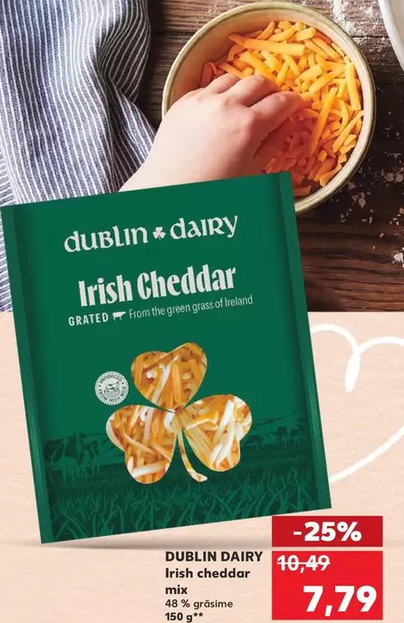 Irish Cheddar Grated