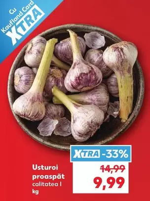 Usturoi proaspăt