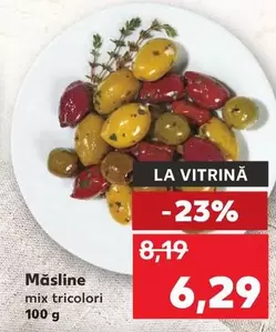 Măsline mix tricolori