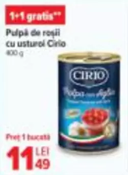 Pulpă de roșii cu usturoi