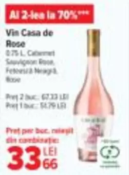 Vin Casa de Rose