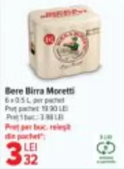 Birra Moretti - Bere