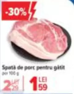 Spata de porc pentru gatit