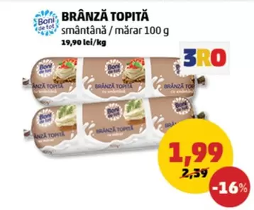 BRÂNZĂ TOPITĂ