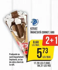 ÎNGHEȚATĂ CORNET