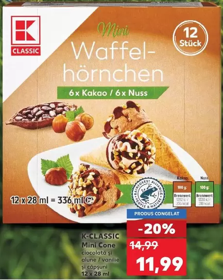 Mini Waffelhörnchen