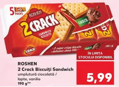 2 Crack Sandwich Biscuits