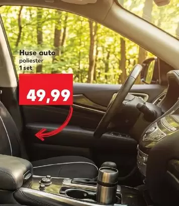 Huse auto poliester