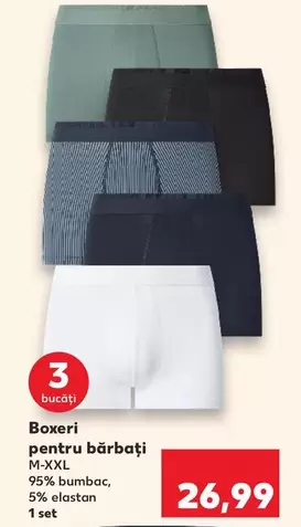 Boxeri pentru bărbați