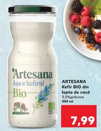 Kefir BIO din lapte de vacă 3,5%grăsime