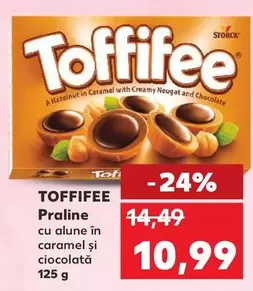 Praline cu alune în caramel și ciocolată