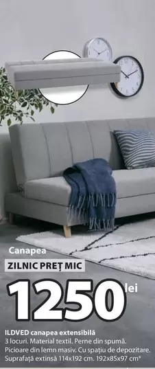 Canapea extensibilă